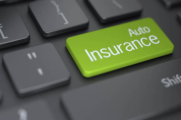 Buy car insurance online keyboard key